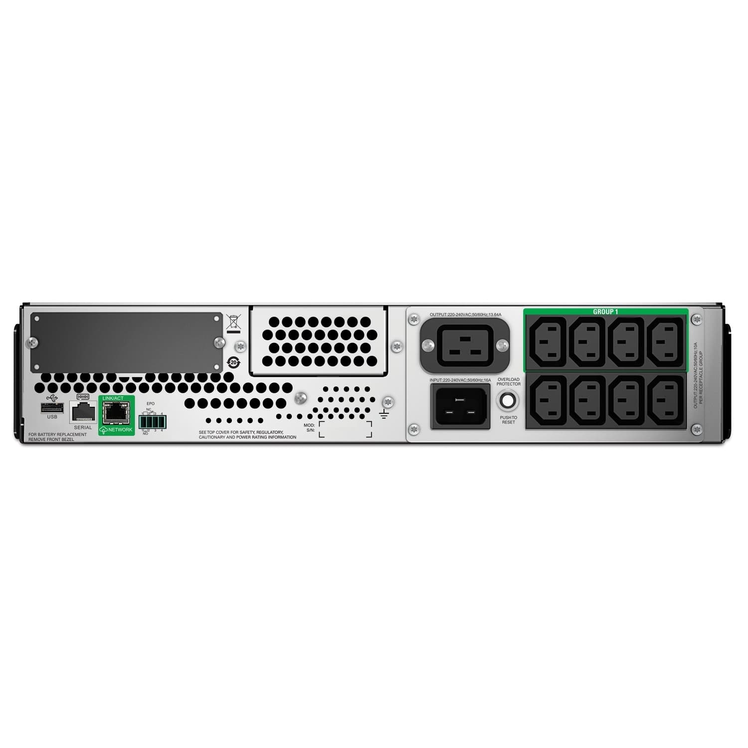 APC Smart-UPS 2200VA LCD RM 2U 230V with SmartConnect