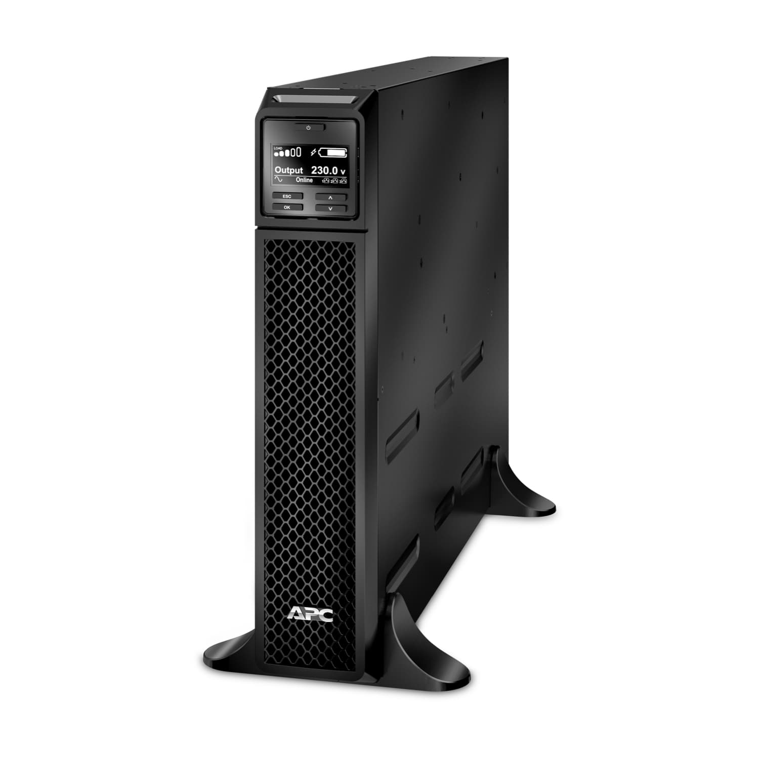 APC Smart-UPS On-Line, 1980W/2200VA, Input 230V/Output 230V, Interface Port : RJ-45 Serial, Smart-Slot, USB, Extended runtime model.