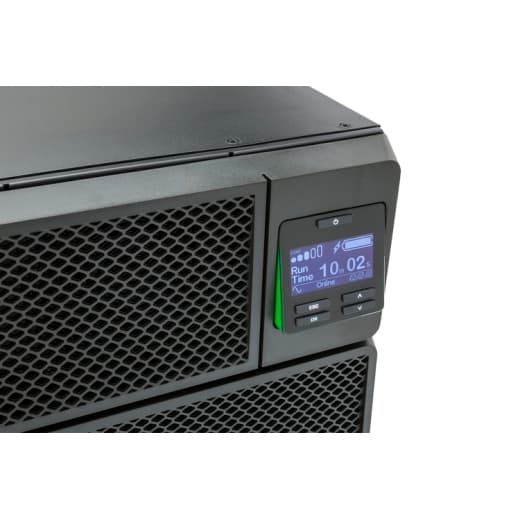 APC Rackmount Smart-UPS On-Line, 4500W/5000VA, Input 230V/Output 230V, Interface Port Contact Closure, RJ-45 10/100 Base-T, RJ-45 Serial, Smart-Slot, USB, Extended runtime model.