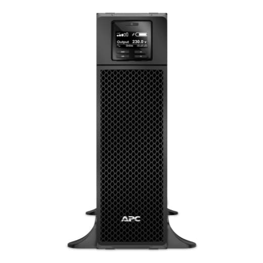APC Smart-UPS On-Line, 4500W/5000VA, Input 230V/Output 230V, Interface Port Contact Closure, RJ-45 10/100 Base-T, RJ-45 Serial, Smart-Slot, USB, Extended runtime model.